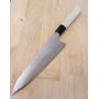 Couteau de chef japonais gyuto SHIGEKI TANAKA Vg-10 damas - Taille:210mm