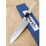 Couteau japonais santoku SHIGEKI TANAKA Vg-10 damas - Taille:16,5mm