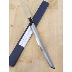 Sakimaru takohiki japonais - SAKAI KIKUMORI - Kikuzuki Uzu Serie - Damascus Aogami1- Taille:27cm