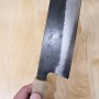 Couteau japonais Bunka - MIURA - Série Carbon White 1 - Black Finish - Dimension: 18cm