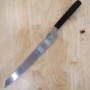 Couteau japonais Kengata Yanagiba - MIURA - manche en ébène Obidama mirroré Serie - Taille : 27/30cm