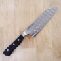 Couteau japonais santoku GLESTAIN 17CM