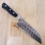 Couteau japonais santoku GLESTAIN 17CM