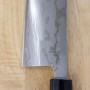 COUTEAU JAPONAIS NAKIRI - MIURA -AOGAMI 2 - GINRYU DAMASCUS SERIE- TAILLE : 15/16.5CM