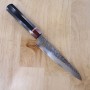 Couteau japonais Petty - MIURA KNIVES - Série Aka Tsuchime VG10 - Dimension: 15cm