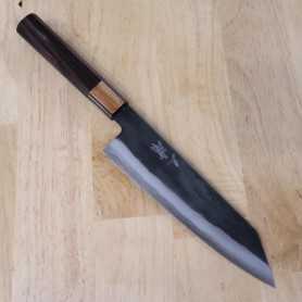 Couteau de chef japonais kiritsuke bunka - MIURA - Kurouchi - Carbone aogami super - Taille:18.5cm