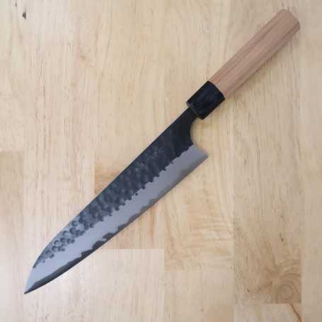 Couteau Gyuto de chef japonais - Masakage- Blue Super - Kurouchi - Koishi Series - Tailles:21cm