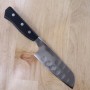 Couteau japonais santoku GLESTAIN 13CM