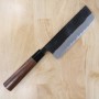Japanese nakiri Knife - YAMAMOTO HAMONO - Blue Steel No.2 - Sizes: 17cm