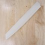 Fourreau en bois (Saya) pour couteau Miura Obidama Yanagiba - Gaucher - Tailles : 27 / 30cm