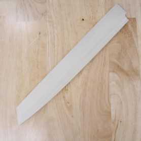 Fourreau en bois (Saya) pour couteau Miura Obidama Yanagiba - Gaucher - Tailles : 27 / 30cm