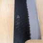 Couteau japonais kiritsuke chef gyuto - NIGARA - finition noire SPG2 - Taille : 21/24/27CM