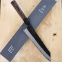 Couteau japonais kiritsuke chef gyuto - NIGARA - finition noire SPG2 - Taille : 21/24/27CM