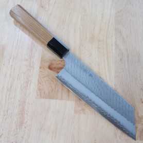 Couteau japonais Nakiri - NIGARA - Migaki Tsutime - SG2 - Taille : 18cm