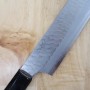 Couteau japonais Kiritsuke Sujihiki Slicer - NIGARA - Migaki Tsuchime SG2 - Taille : 25.5cm