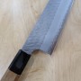 Couteau de chef japonais gyuto - NIGARA - Migaki Tsuchime - SG2 - Taille : 21/24cm