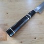 Couteau japonais Yanagiba - MIURA - Itadaki Series - Aogami Super - manche en bois d'ébène - Taille:30cm