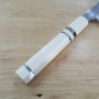 Couteau japonais kengata yanagiba MIURA OBIDAMA Honyaki blanc Taille:27cm