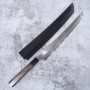 Couteau japonais sakimaru takobiki SAKAI TAKAYUKI - ginsan inoxydable Zangetsu -Taille:30cm