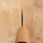 Couteau Santoku japonais - MIURA - Aogami Super - Finition noire - Taille : 16,5cm