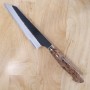 Japanese honesuki knife - NIGARA - SG2 stainless steel - Kurouchi tsutime - Maple custom handle Size:15cm