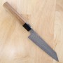 Couteau japonais kiritsuke - NIGARA - Anmon SPG2 damas manche Teck- Taille : 15cm