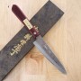 Japanese petty knife - MIURA - Stainclad super blue steel - Size: 15cm