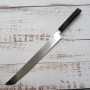 Couteau japonais Sakimaru Takobiki - MIURA - Obidama Serie - Vg-10 mirroir - manche en ébène - Taille:30cm
