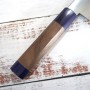 Couteau japonais kiritsuke gyuto - MIURA - ZDP - manche en bois de noyer - Bleu - Taille:21cm