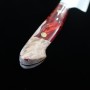 Couteau de Chef Japonais NIGARA - Migaki Tsuchime - Manche personnalisé - SG2 - Taille : 21cm