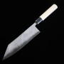 Japanese tsubaki knife - MIYAZAKI KAJIYA - Damascus - Carbon super blue steel - Size:21cm