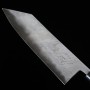 Japanese tsubaki knife - MIYAZAKI KAJIYA - Damascus - Carbon super blue steel - Size:21cm