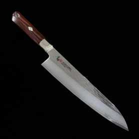 Couteau Gyuto de chef japonais - ZANMAI - Série Supreme Ripple - Taille:18/21cm