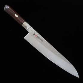 Couteau Gyuto de chef japonais - ZANMAI - Série Supreme Hammered - Taille:18/21/24cm