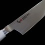 Couteau japonais de Chef Gyuto - ZANMAI - Série Classic Damascus Corian - Dimension: 18 / 21 / 24cm