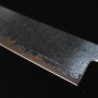 【OUTLET】Couteau de Chef Japonais Kiritsuke Gyuto - MIURA - Damas noir VG-10 - manche en teck - Taille:21cm