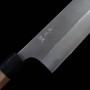 Couteau japonais nakiri - YOSHIMI KATO - Série Aogami super Nashiji - Taille:16cm