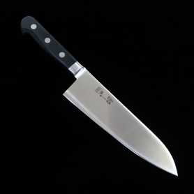 Couteau japonais Santoku - SUISIN - Série Premium Swedish Stainless - Dimension: 18cm