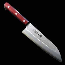 Couteau japonais santoku MIURA Inox ginsan Taille:16.5cm