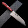 Couteau japonais santoku MIURA Inox ginsan Taille:16.5cm