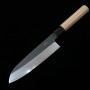 Couteau japonais santoku - Kagekiyo - Aogami 2 - Kurouchi - Dimensions:18cm