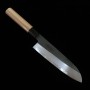 Couteau japonais santoku - Kagekiyo - Aogami 2 - Kurouchi - Dimensions:18cm