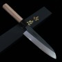 Couteau japonais santoku - Kagekiyo - Aogami 2 - Kurouchi - Dimensions:18cm