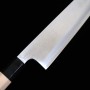 Couteau de chef japonais Gyuto MIZUNO TANRENJO Minamoto Akitada Aoko Taille : 24cm