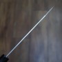 Couteau japonais Bunka - NIGARA - Inox Vg10 - Tsuchime Damascus - manche wenge - Taille:18cm