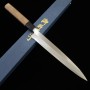 Couteau Japonais Yanagiba MIURA Inox ginsan Taille:21/24/27/30cm