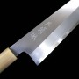 Couteau de Chef Japonais à biseau unique gyuto MIURA OBIDAMA Carbon blue 2 Taille:24cm