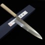 Couteau de Chef Japonais à biseau unique gyuto MIURA OBIDAMA Carbon blue 2 Taille:24cm