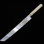 Couteau japonais Sakimaru Yanagiba - MIURA - Obidama Series - Shirogami 2 - Taille : 27/30cm