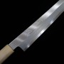 Couteau japonais Sakimaru Yanagiba - MIURA - Obidama Series - Shirogami 2 - Taille : 27/30cm